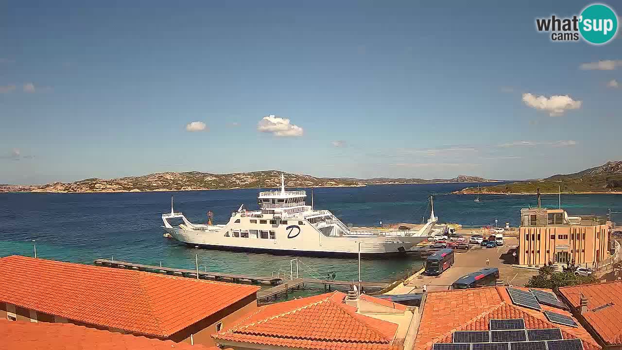 Live kamera Isola dei Gabbiani – Wind bar – Porto Pollo – Palau – Sardinien – Italien