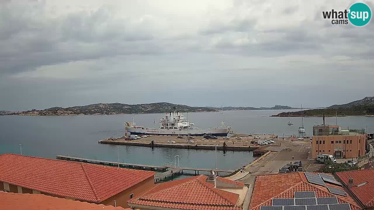 Camera en vivo Isola dei Gabbiani – Wind bar – Porto Pollo – Palau – Cerdeña – Italia