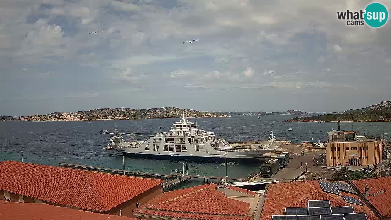 Live kamera Isola dei Gabbiani – Wind bar – Porto Pollo – Palau – Sardinien – Italien