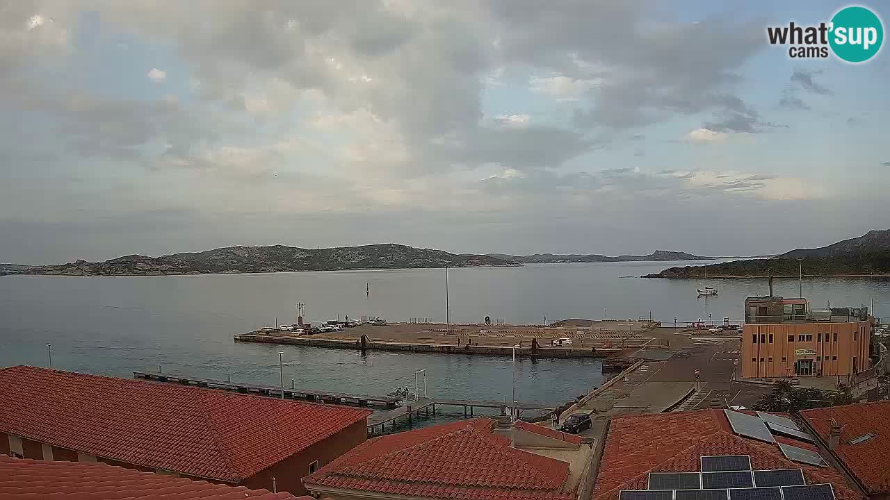Camera en vivo Isola dei Gabbiani – Wind bar – Porto Pollo – Palau – Cerdeña – Italia