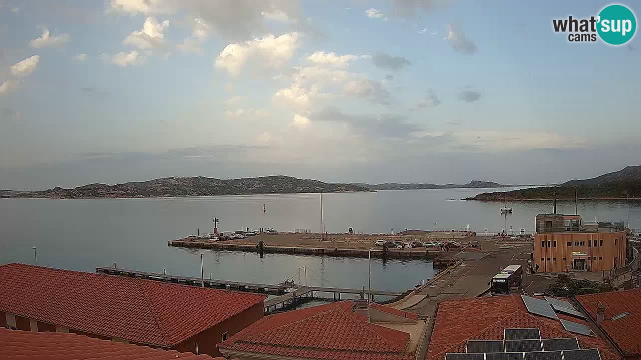 Live kamera Isola dei Gabbiani – Wind bar – Porto Pollo – Palau – Sardinien – Italien