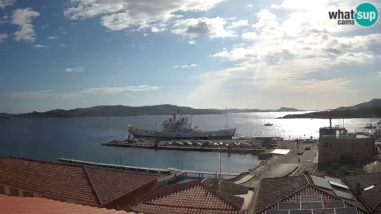 Camera en vivo Isola dei Gabbiani – Wind bar – Porto Pollo – Palau – Cerdeña – Italia