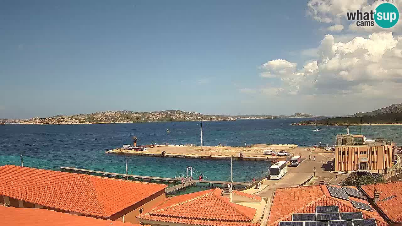 Camera en vivo Isola dei Gabbiani – Wind bar – Porto Pollo – Palau – Cerdeña – Italia