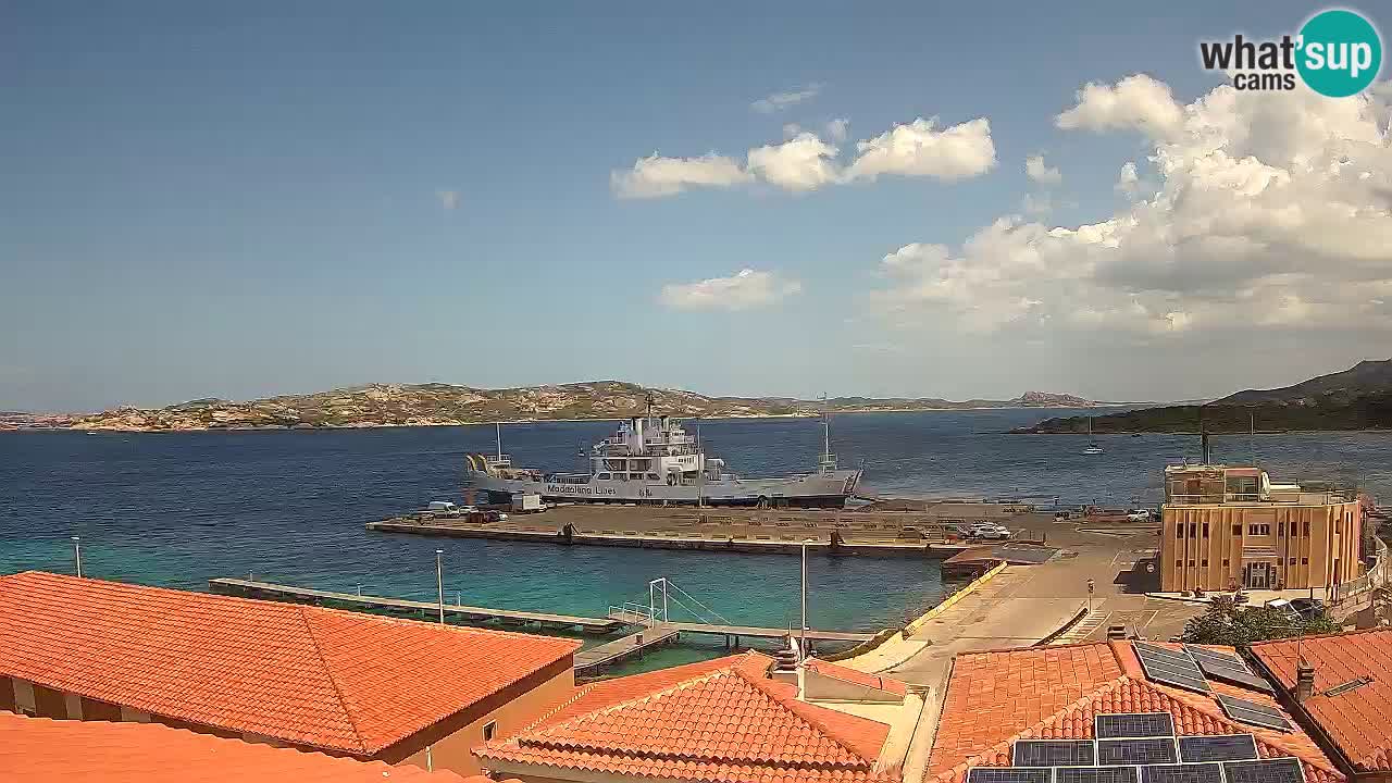 Live kamera Isola dei Gabbiani – Wind bar – Porto Pollo – Palau – Sardinien – Italien