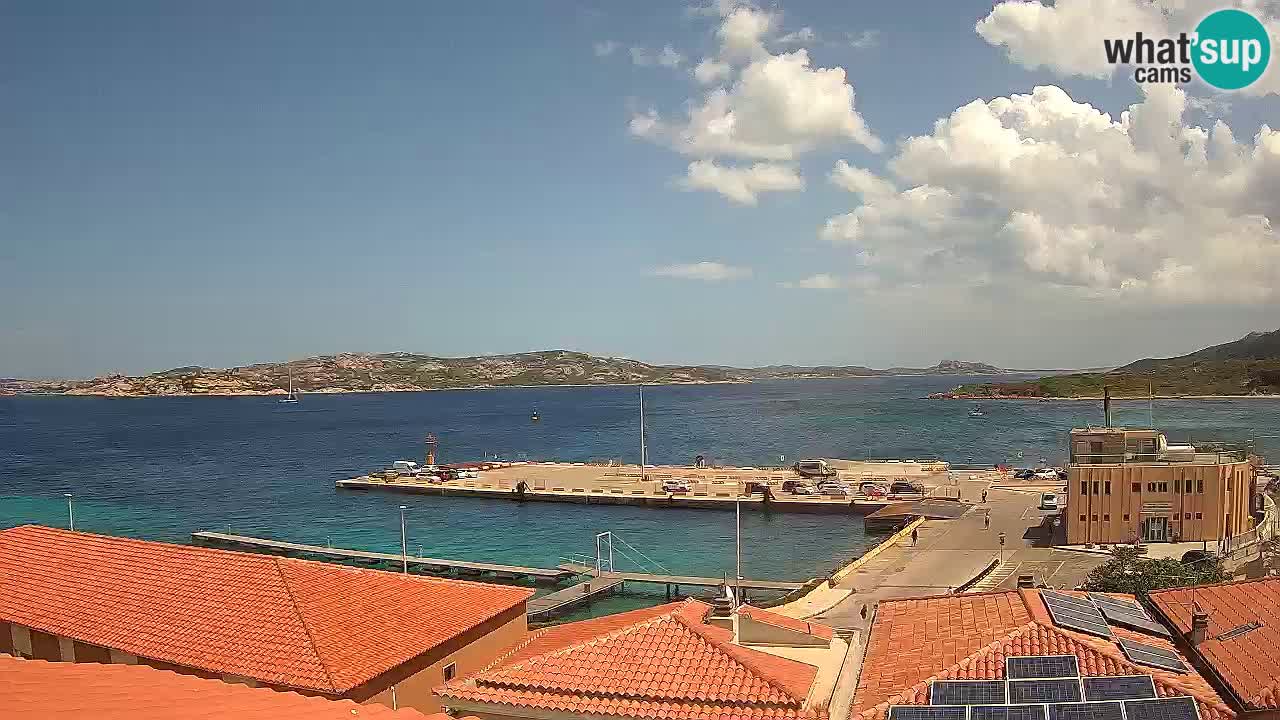 Camera en vivo Isola dei Gabbiani – Wind bar – Porto Pollo – Palau – Cerdeña – Italia