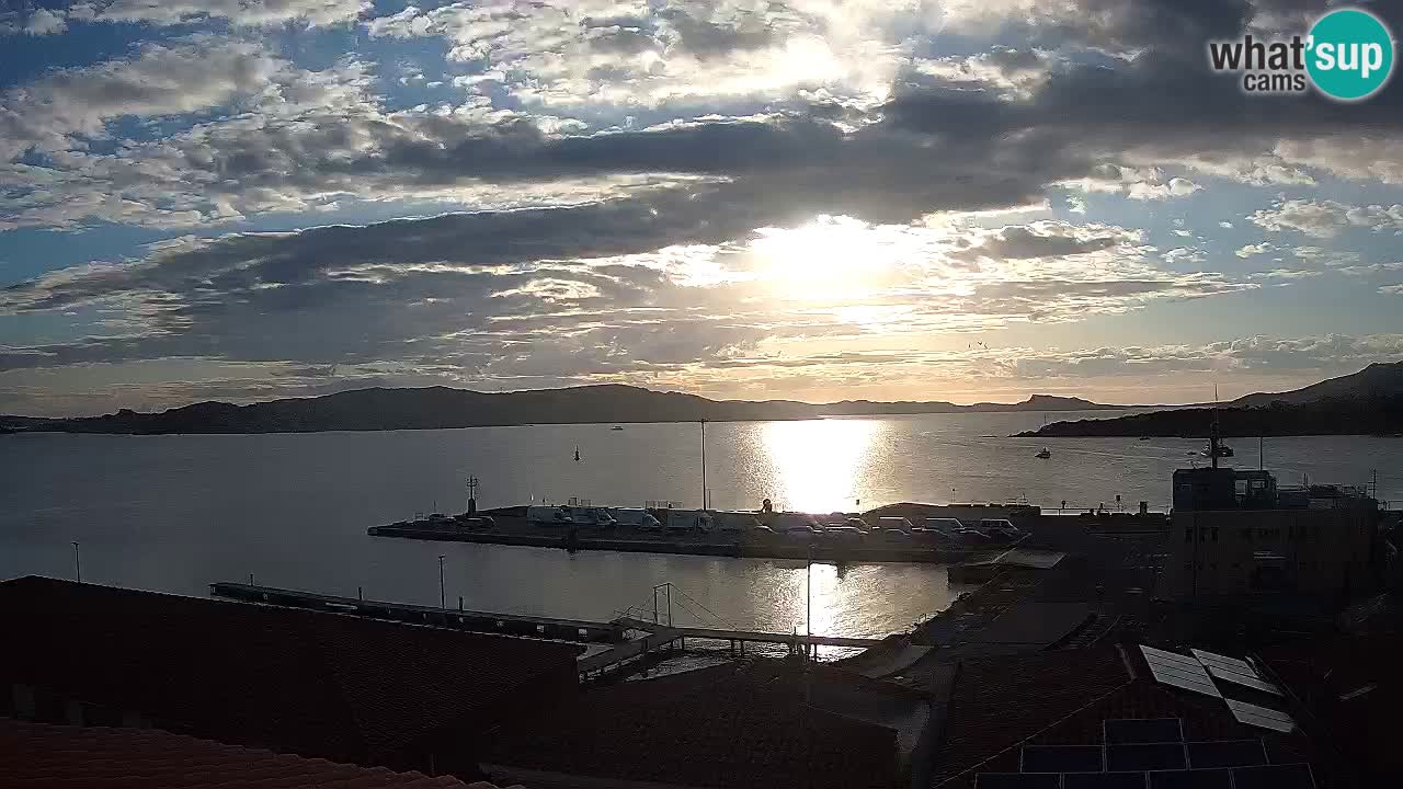 Live kamera Isola dei Gabbiani – Wind bar – Porto Pollo – Palau – Sardinien – Italien