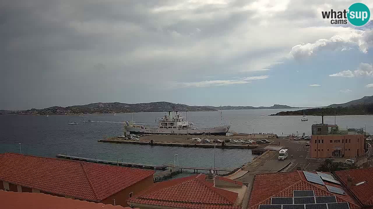Live cam Isola dei Gabbiani – Wind bar – Porto Pollo – Palau – Sardaigne – Italie