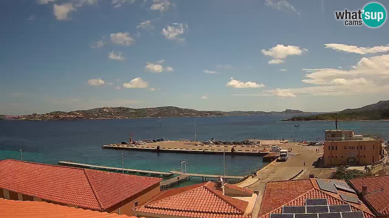 Camera en vivo Isola dei Gabbiani – Wind bar – Porto Pollo – Palau – Cerdeña – Italia