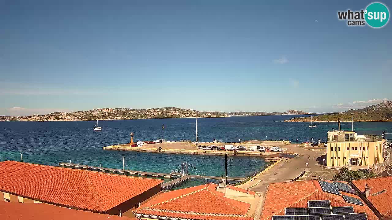 Isuledda webcam Porto Pollo Isola dei Gabbiani – Kitesurf Side – Palau – Sardinien – Italien