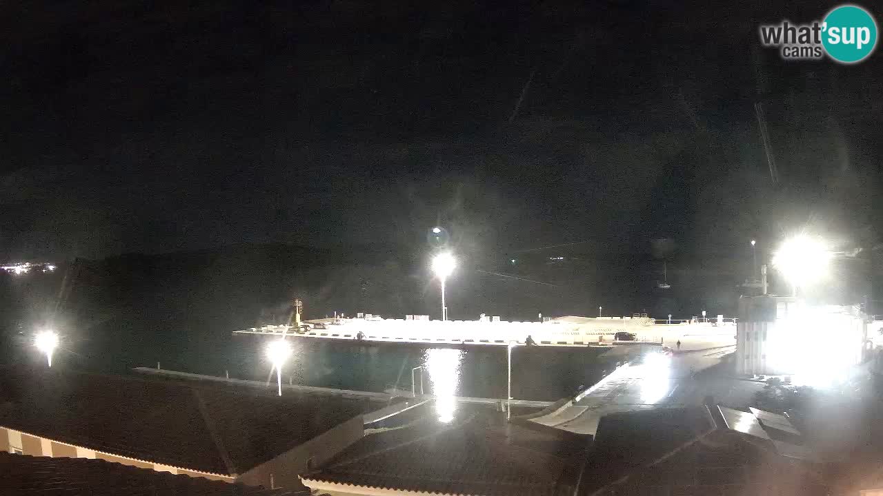 Camera en vivo Isola dei Gabbiani – Wind bar – Porto Pollo – Palau – Cerdeña – Italia