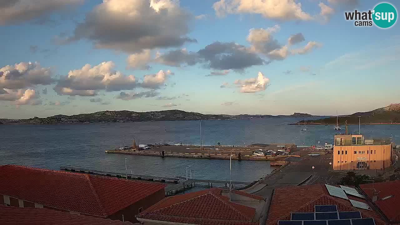 Camera en vivo Isola dei Gabbiani – Wind bar – Porto Pollo – Palau – Cerdeña – Italia