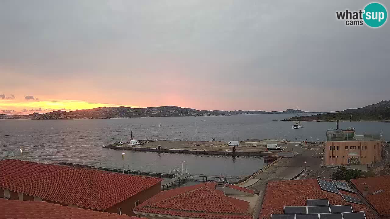 Live kamera Isola dei Gabbiani – Wind bar – Porto Pollo – Palau – Sardinien – Italien