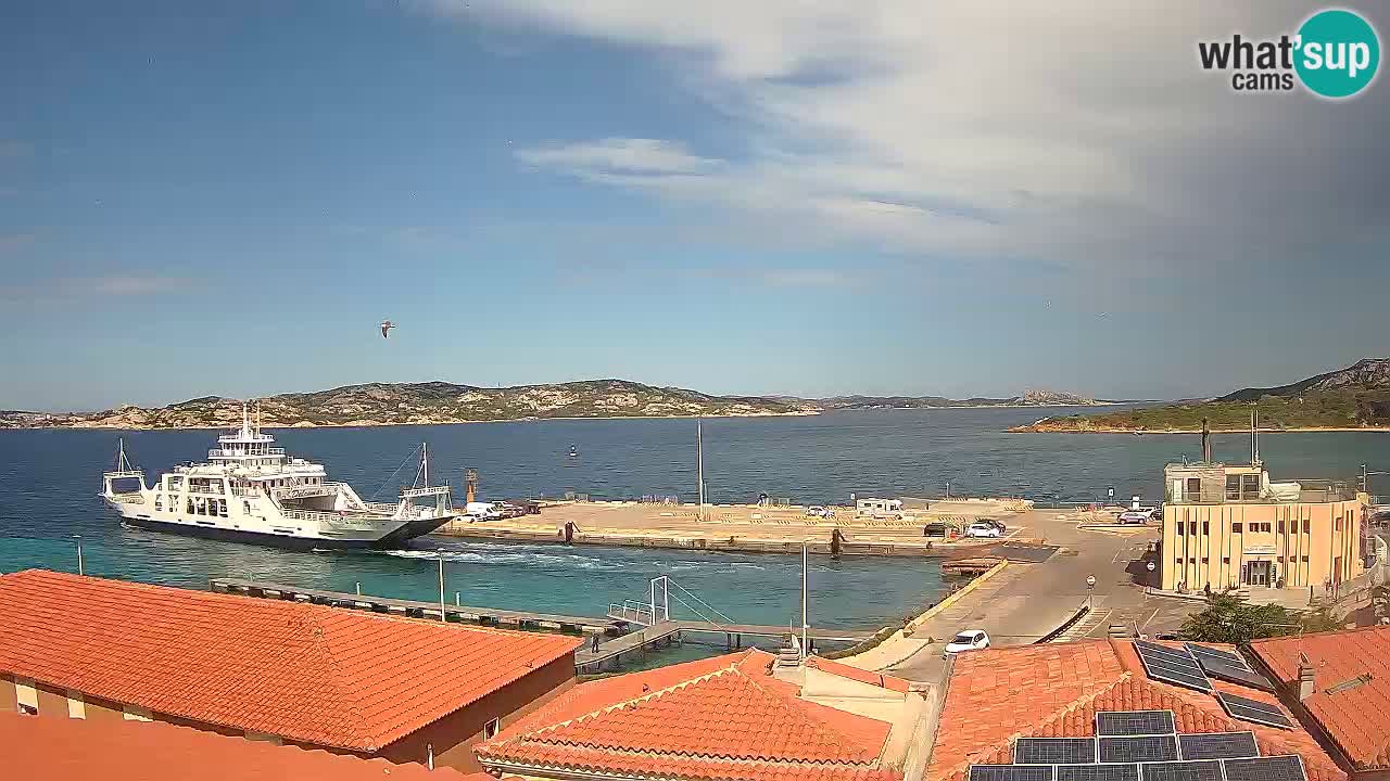 Live kamera Isola dei Gabbiani – Wind bar – Porto Pollo – Palau – Sardinien – Italien