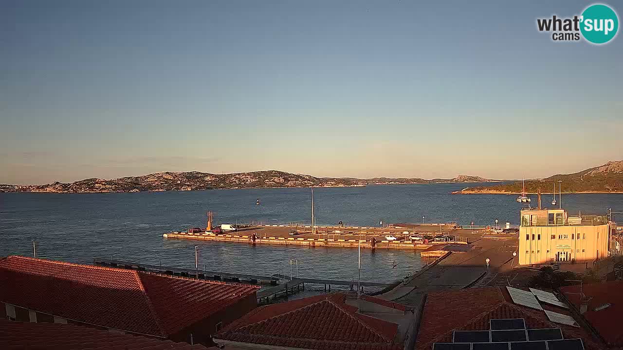 Camera en vivo Isola dei Gabbiani – Wind bar – Porto Pollo – Palau – Cerdeña – Italia