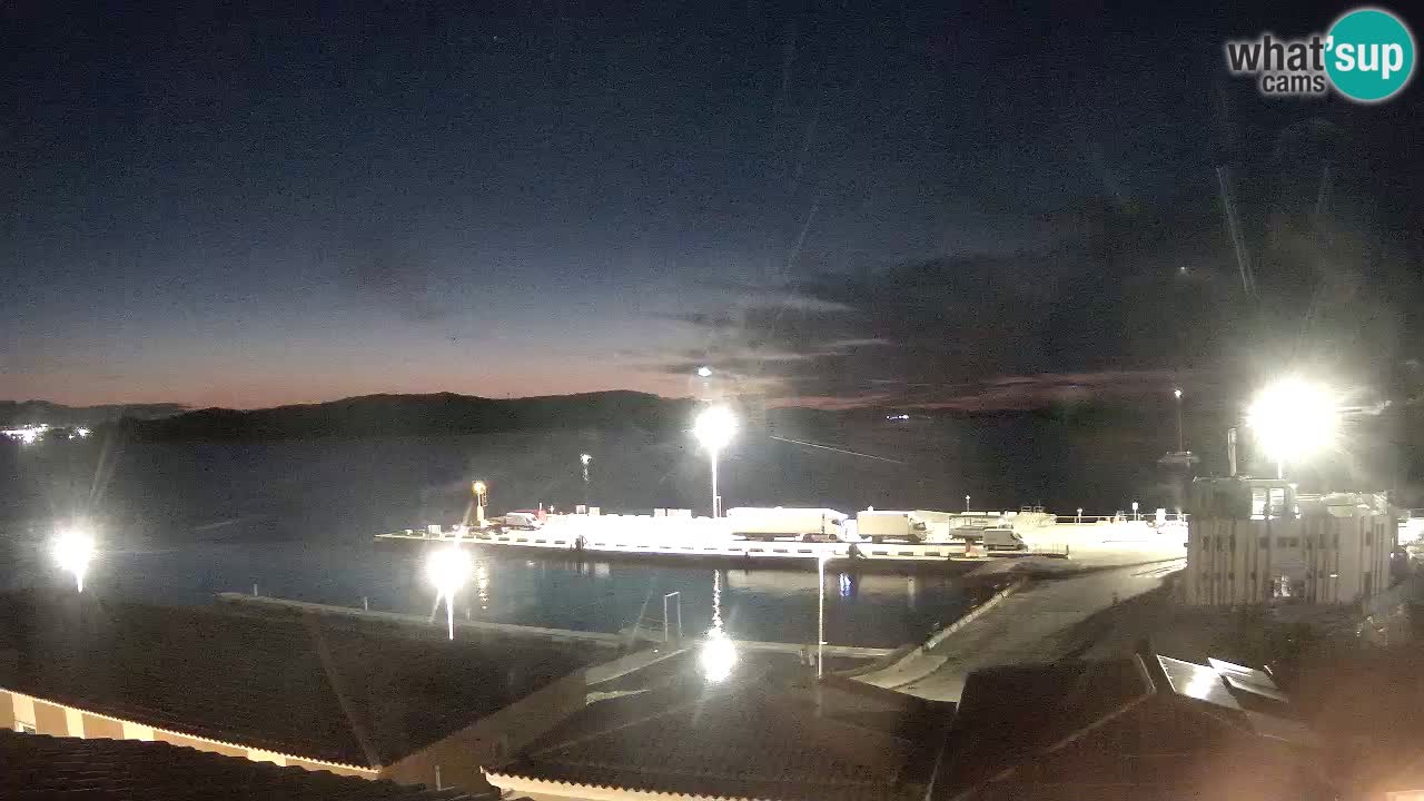 Camera en vivo Isola dei Gabbiani – Wind bar – Porto Pollo – Palau – Cerdeña – Italia