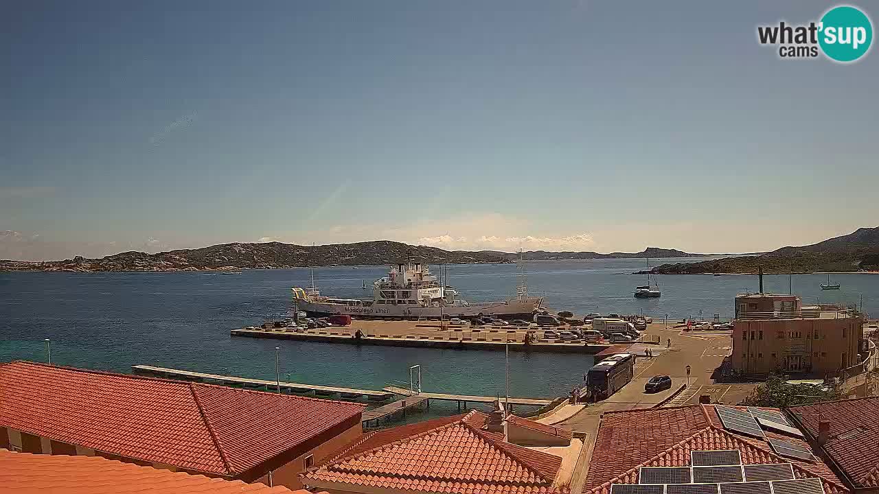 Live kamera Isola dei Gabbiani – Wind bar – Porto Pollo – Palau – Sardinien – Italien