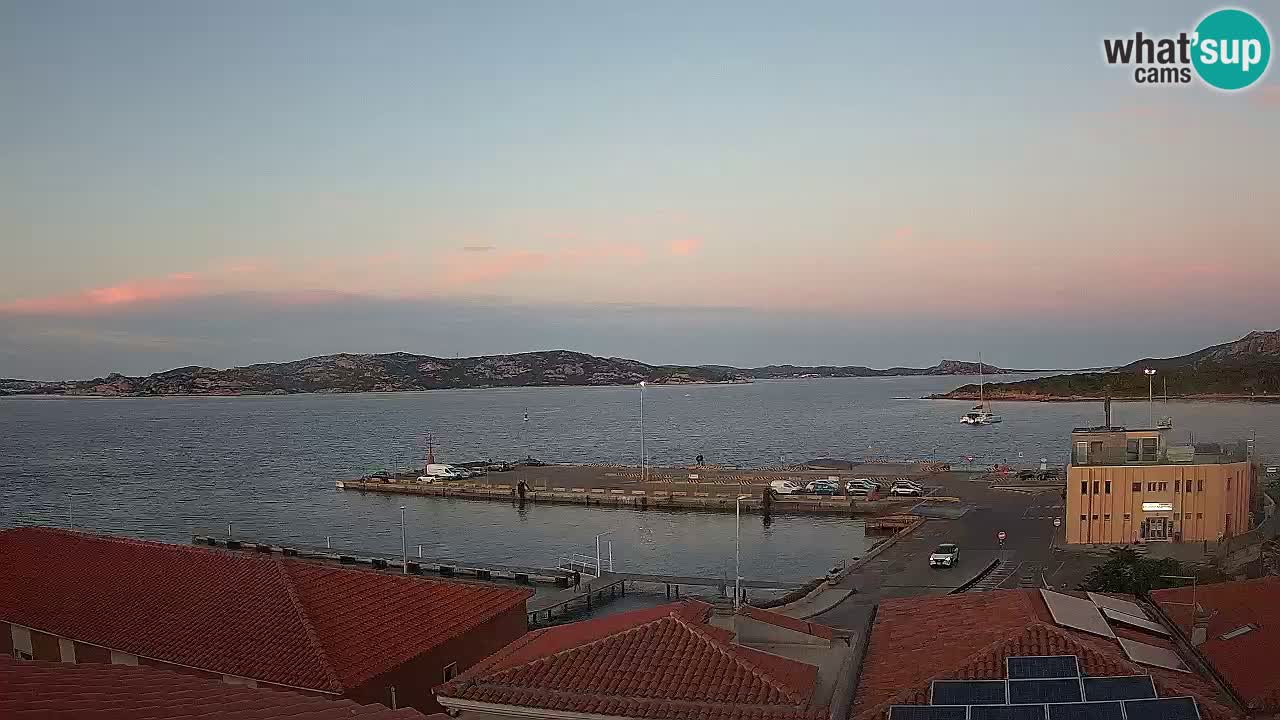 Isuledda webcam Porto Pollo Isola dei Gabbiani – Kitesurf Side – Palau – Sardaigne – Italie
