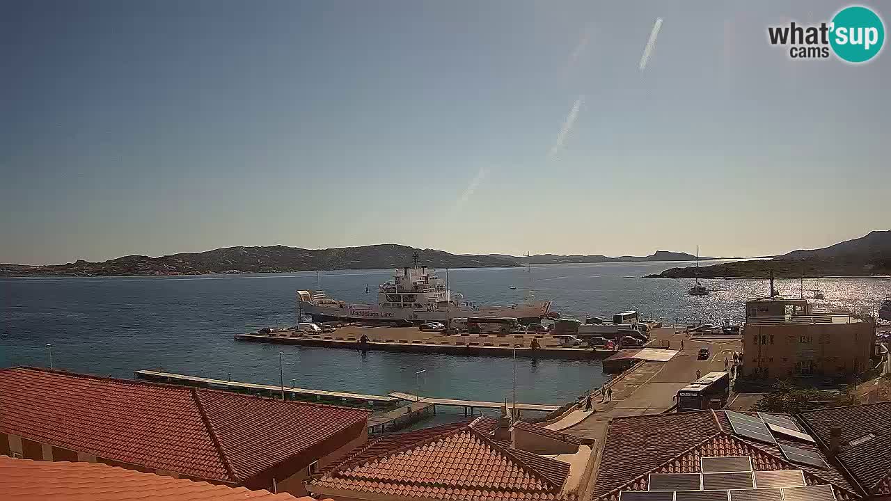 Camera en vivo Isola dei Gabbiani – Wind bar – Porto Pollo – Palau – Cerdeña – Italia