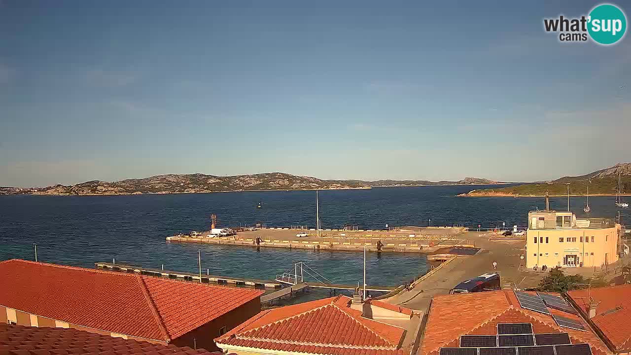 Camera en vivo Isola dei Gabbiani – Wind bar – Porto Pollo – Palau – Cerdeña – Italia