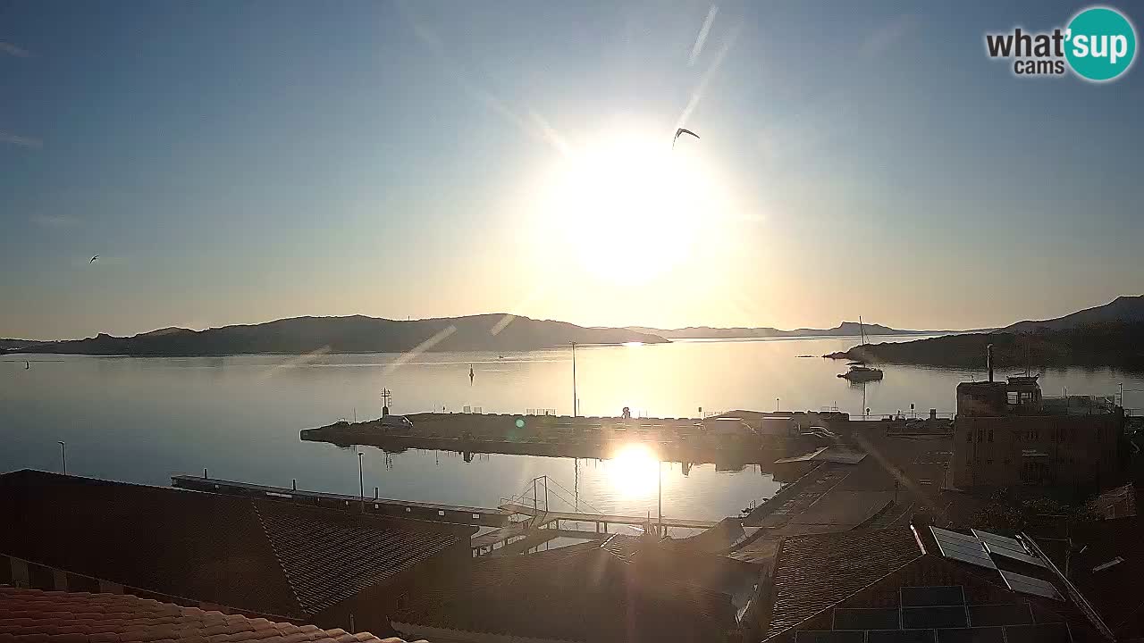Isuledda webcam Porto Pollo Isola dei Gabbiani – Palau – Sardinia – Italy – Kitesurf Side