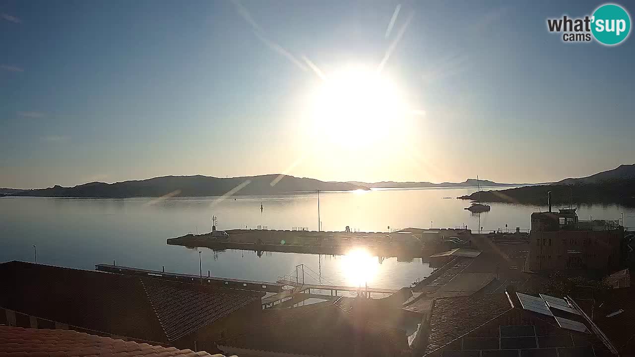 Live kamera Isola dei Gabbiani – Wind bar – Porto Pollo – Palau – Sardinien – Italien