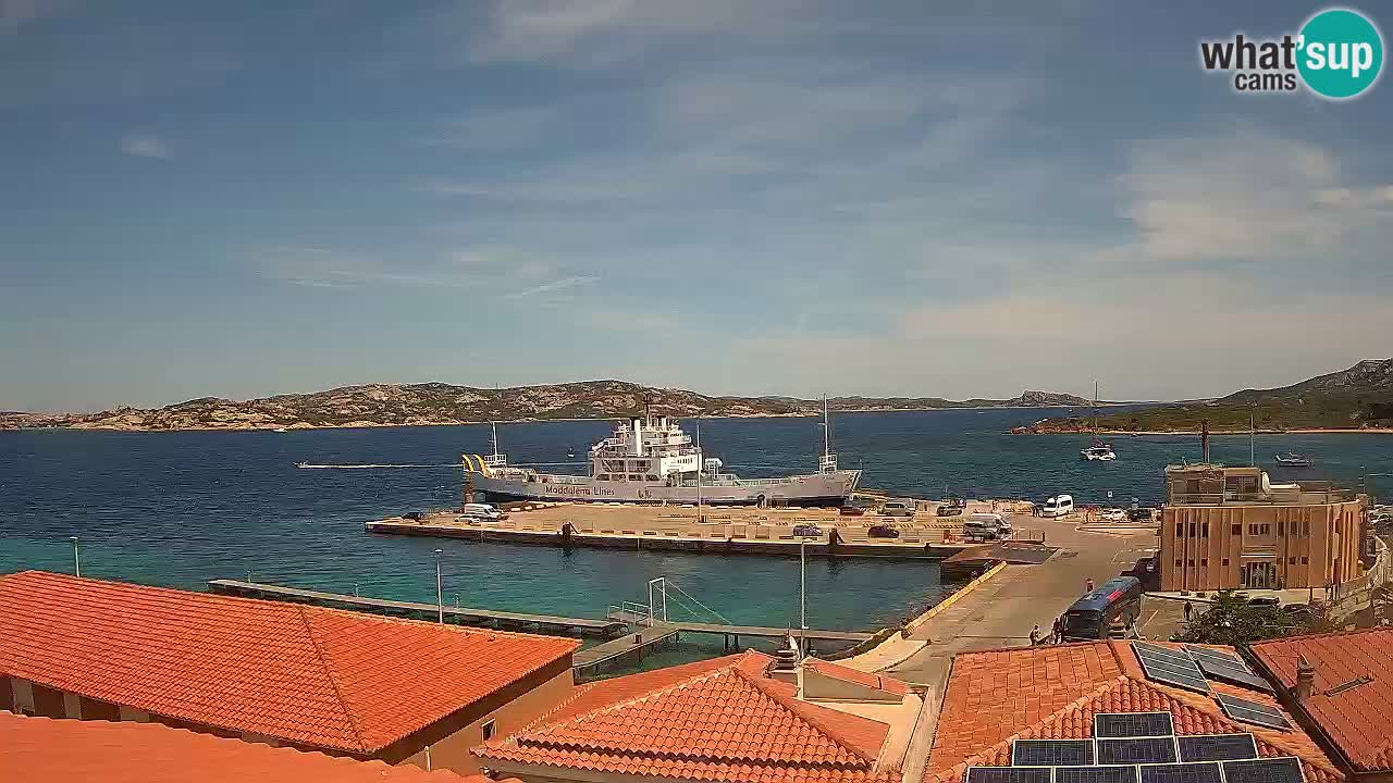 Camera en vivo Isola dei Gabbiani – Wind bar – Porto Pollo – Palau – Cerdeña – Italia