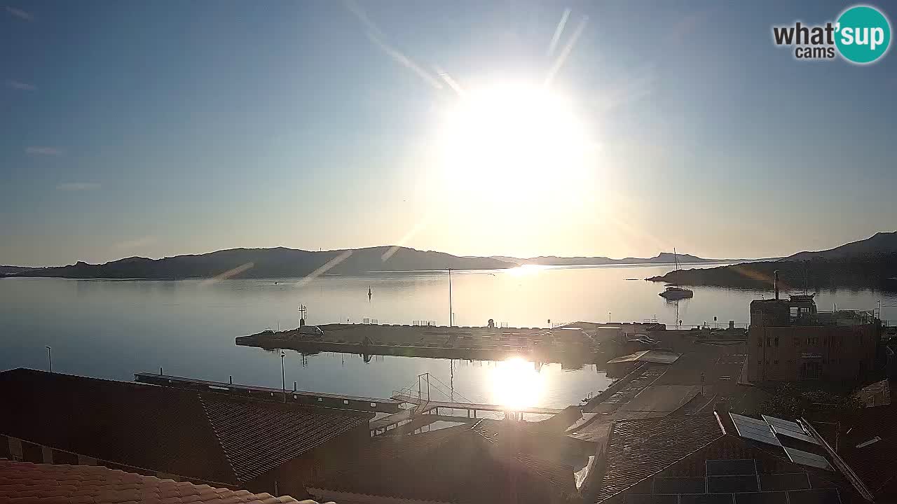 Live kamera Isola dei Gabbiani – Wind bar – Porto Pollo – Palau – Sardinien – Italien