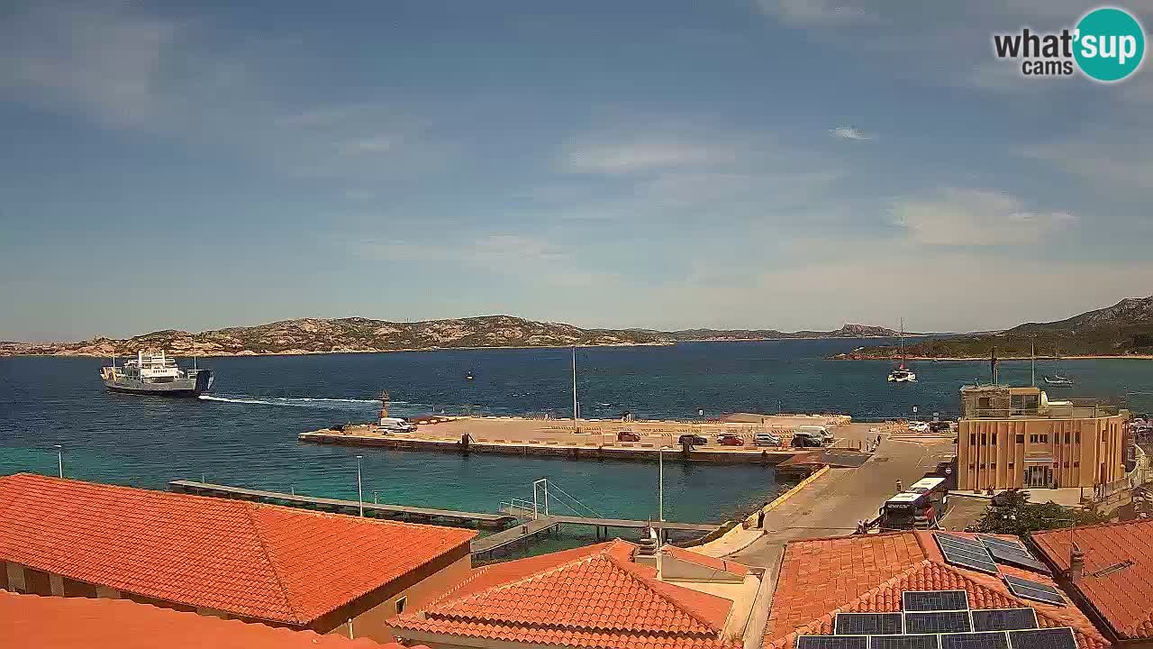 Isuledda webcam Porto Pollo Isola dei Gabbiani – Kitesurf Side – Palau – Sardinien – Italien