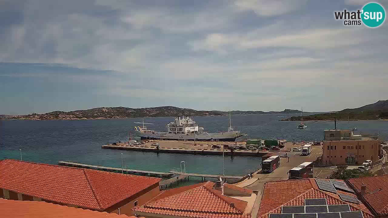 Isuledda webcam Porto Pollo Isola dei Gabbiani – Kitesurf Side – Palau – Sardinien – Italien