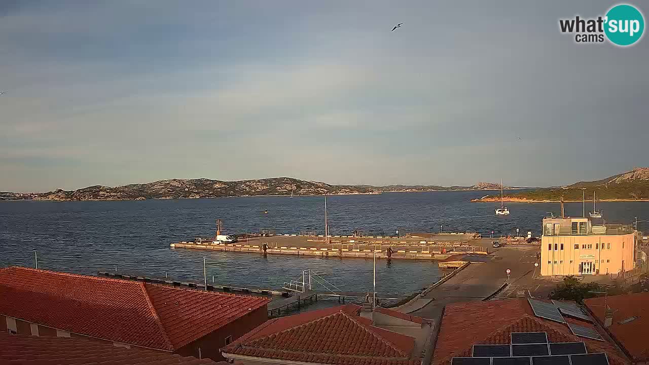 Live cam Isola dei Gabbiani – Wind bar – Porto Pollo – Palau – Sardaigne – Italie