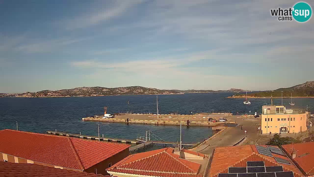 Live kamera Isola dei Gabbiani – Wind bar – Porto Pollo – Palau – Sardinien – Italien