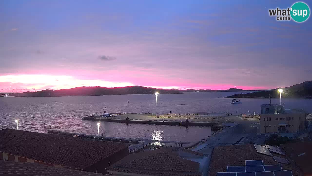 Camera en vivo Isola dei Gabbiani – Wind bar – Porto Pollo – Palau – Cerdeña – Italia