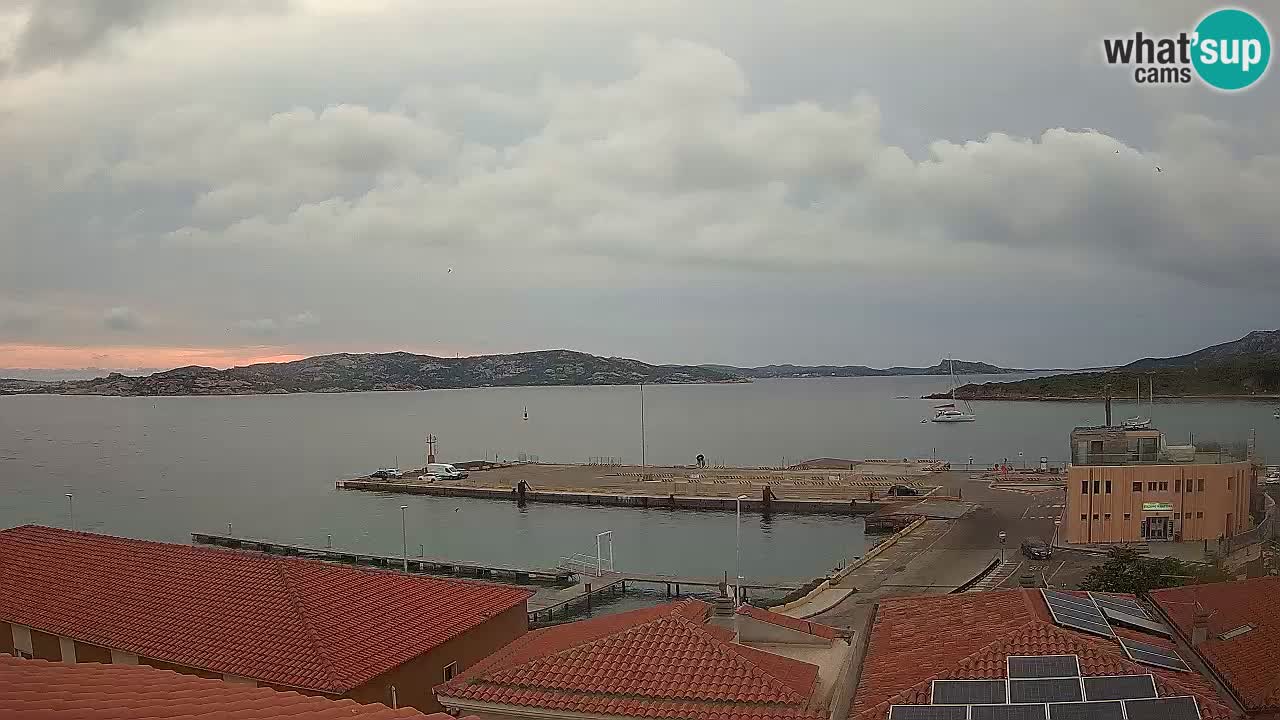 Live kamera Isola dei Gabbiani – Wind bar – Porto Pollo – Palau – Sardinien – Italien
