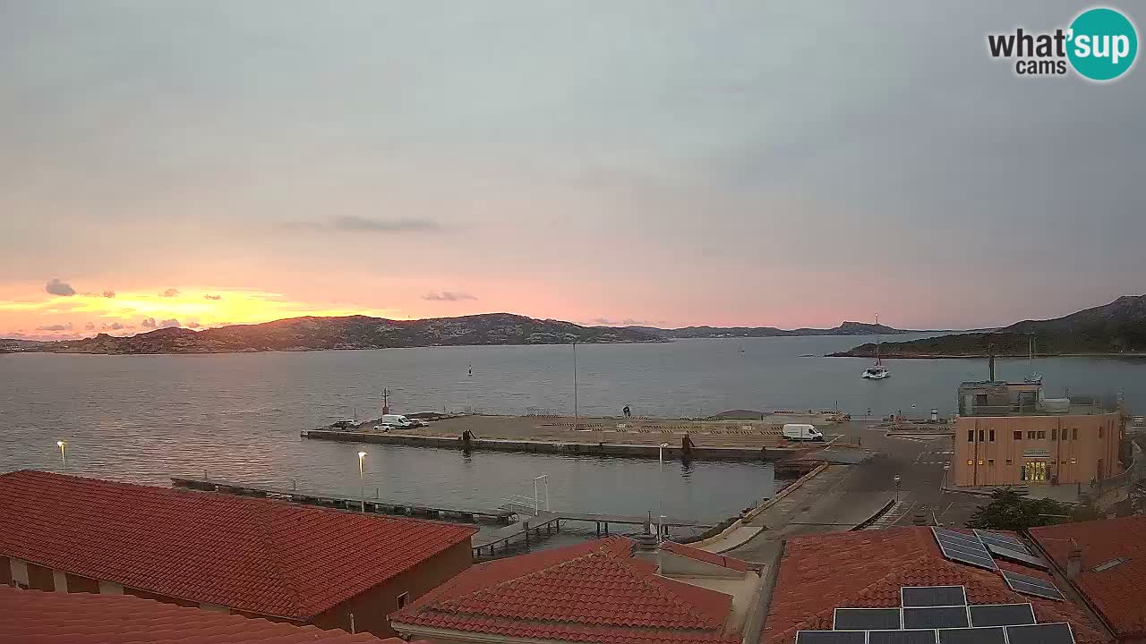 Camera en vivo Isola dei Gabbiani – Wind bar – Porto Pollo – Palau – Cerdeña – Italia
