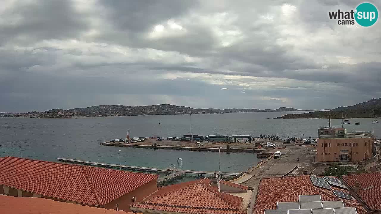 Camera en vivo Isola dei Gabbiani – Wind bar – Porto Pollo – Palau – Cerdeña – Italia