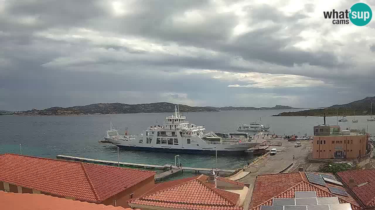 Camera en vivo Isola dei Gabbiani – Wind bar – Porto Pollo – Palau – Cerdeña – Italia