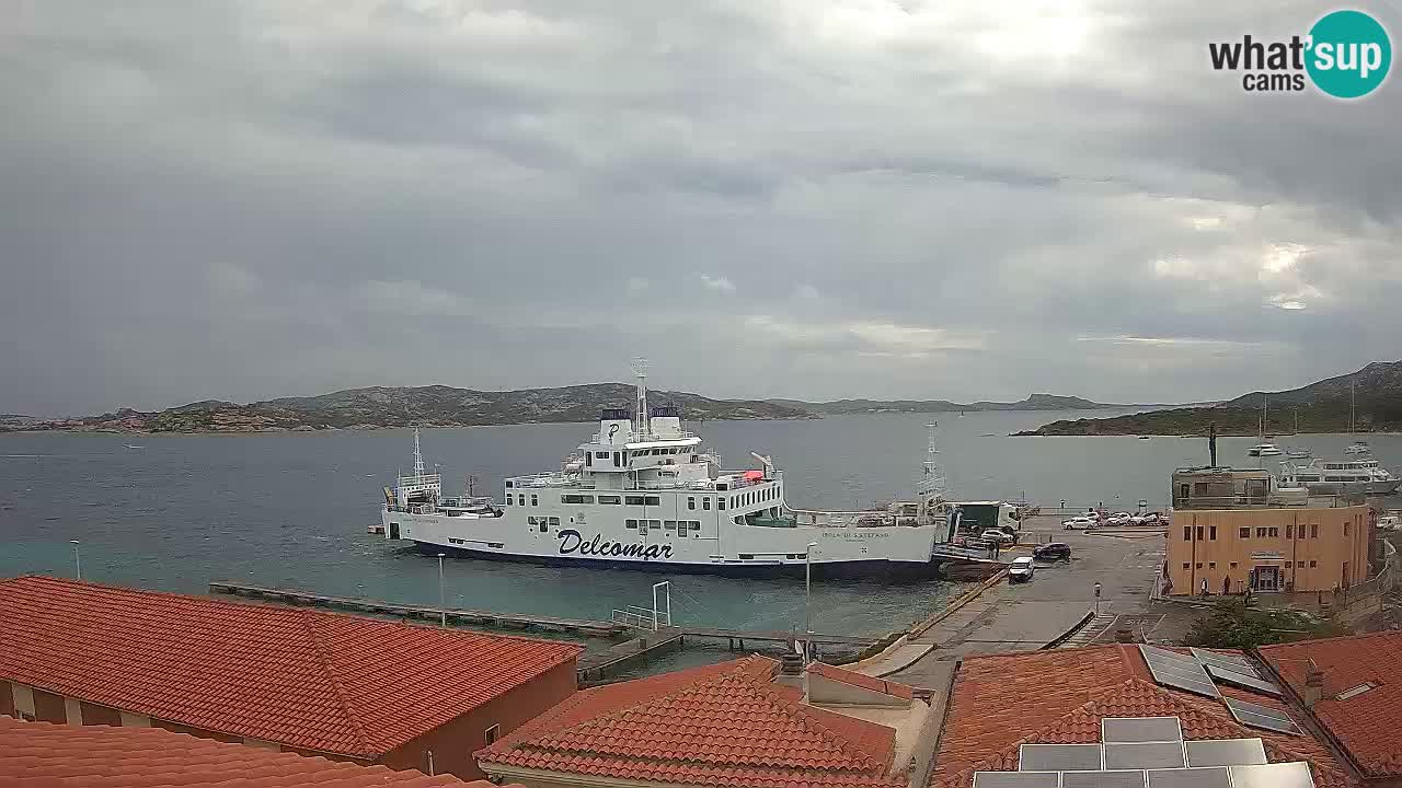 Camera en vivo Isola dei Gabbiani – Wind bar – Porto Pollo – Palau – Cerdeña – Italia