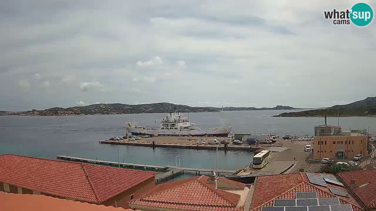 Live cam Isola dei Gabbiani – Wind bar – Porto Pollo – Palau – Sardaigne – Italie