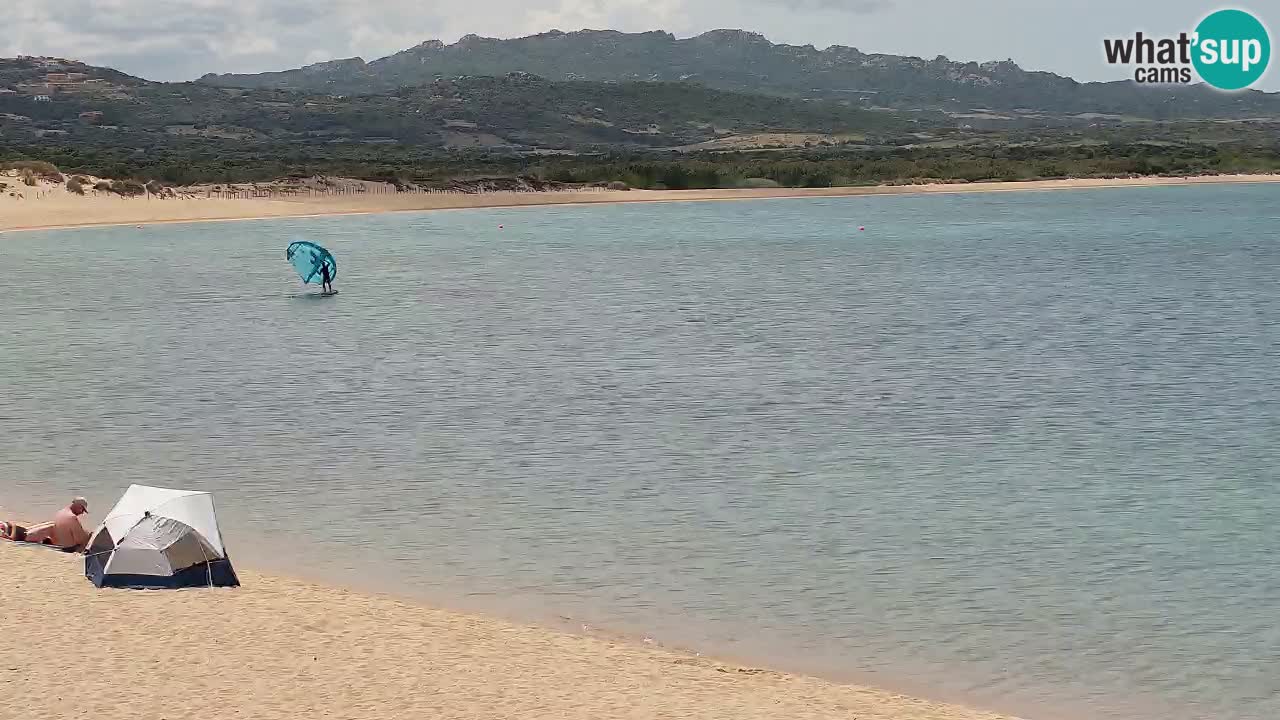 Isuledda webcam Porto Pollo Isola dei Gabbiani – Kitesurf side – Palau – Sardegna