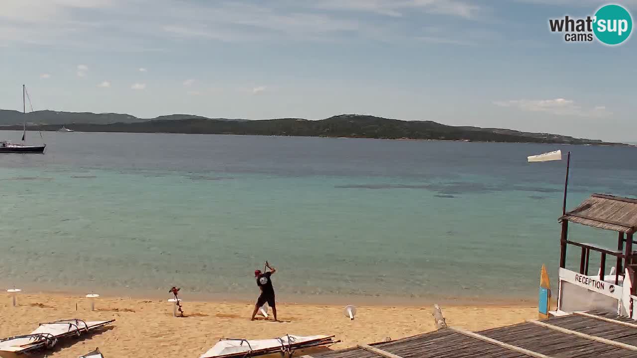 Isuledda webcam Porto Pollo Isola dei Gabbiani – Palau – Sardinia – Italy – Kitesurf Side