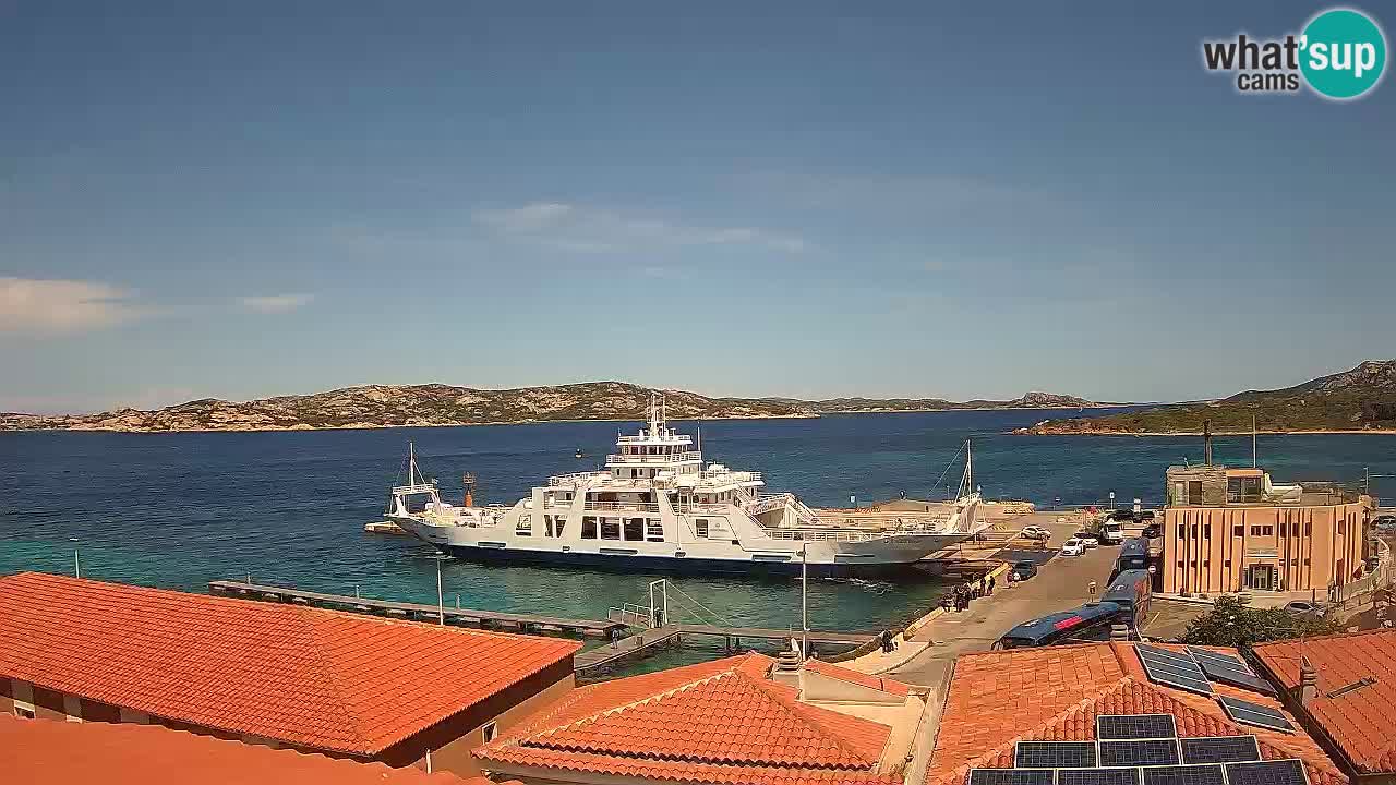 Camera en vivo Isola dei Gabbiani – Wind bar – Porto Pollo – Palau – Cerdeña – Italia