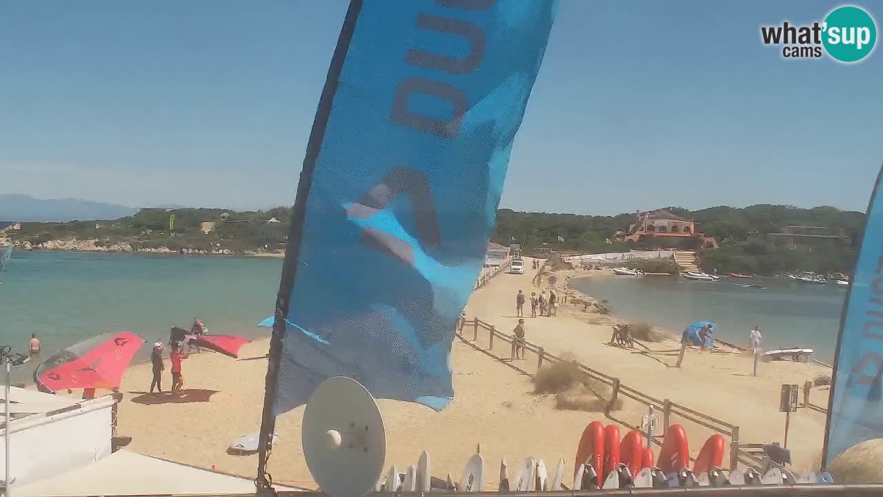 Isuledda webcam Porto Pollo Isola dei Gabbiani – Palau – Sardinia – Italy – Kitesurf Side