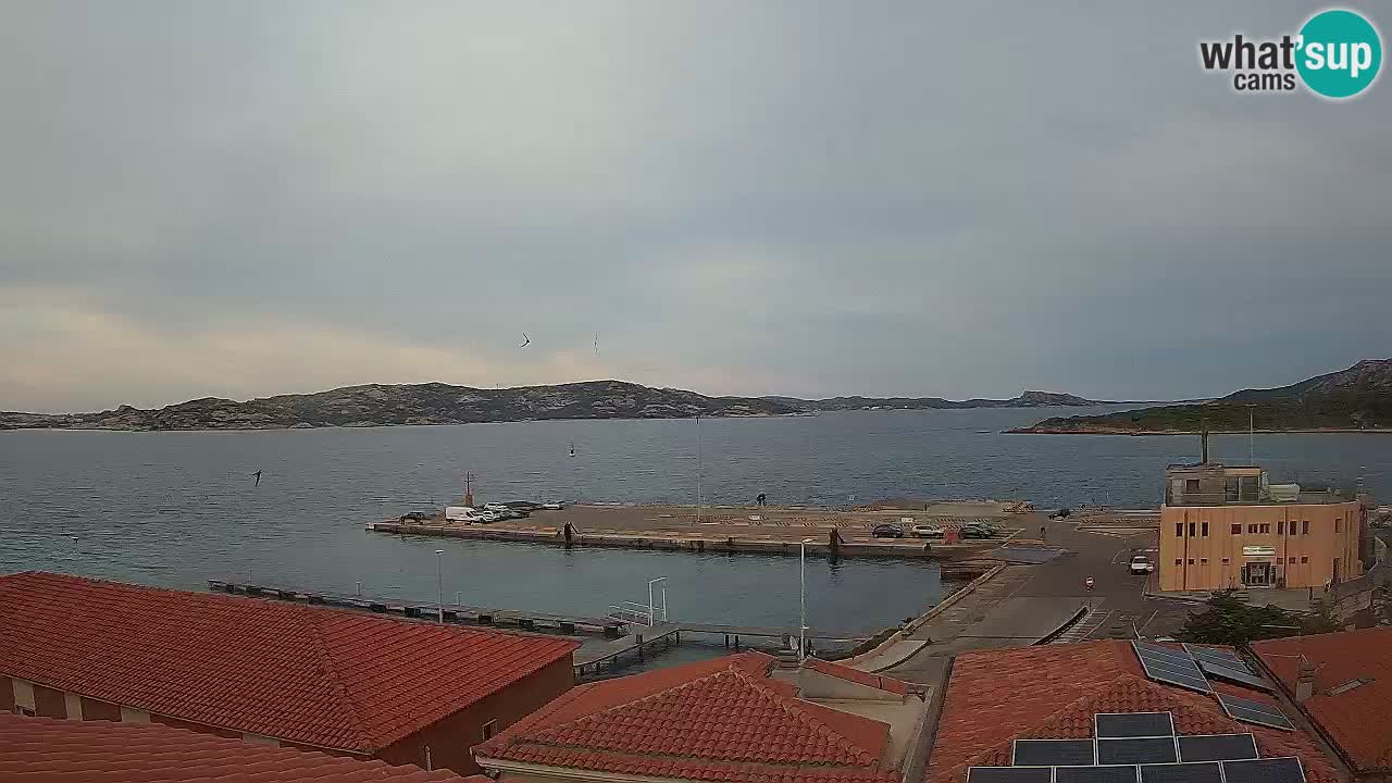 Live cam Isola dei Gabbiani – Wind bar – Porto Pollo – Palau – Sardaigne – Italie
