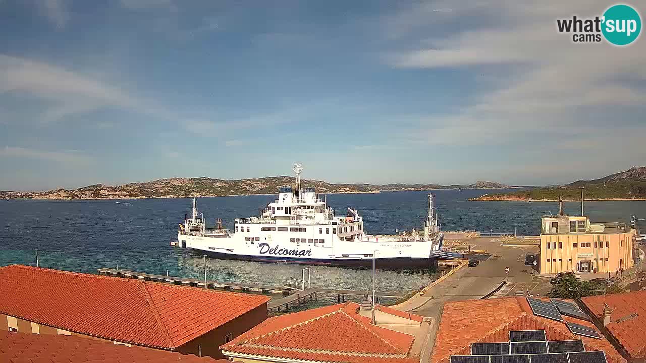 Camera en vivo Isola dei Gabbiani – Wind bar – Porto Pollo – Palau – Cerdeña – Italia