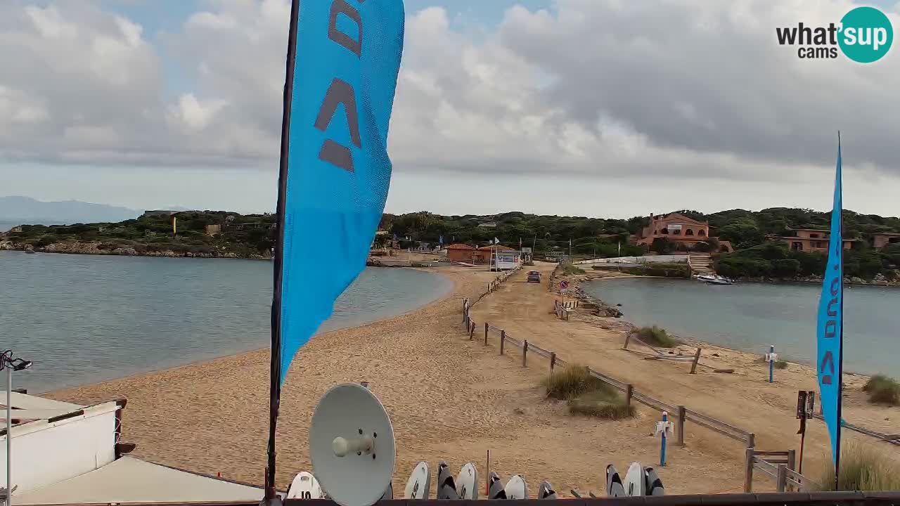 Isuledda webcam Porto Pollo Isola dei Gabbiani – Palau – Sardinia – Italy – Kitesurf Side