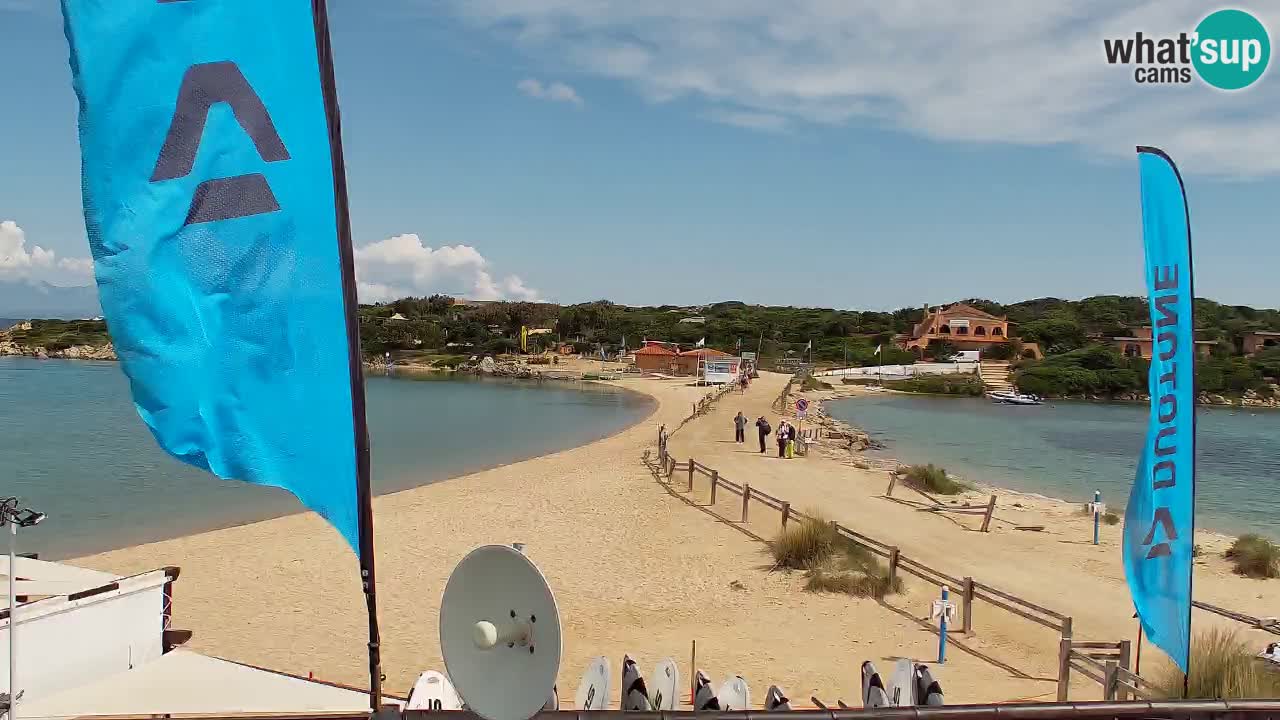 Isuledda v živo Porto Pollo – Isola dei Gabbiani – Kitesurf side – Palau – Sardinija – Italija