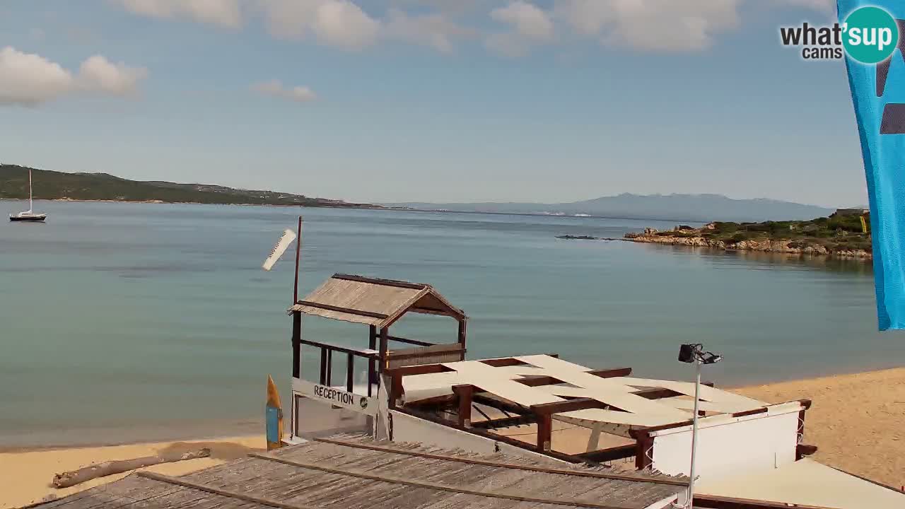 Isuledda webcam Porto Pollo Isola dei Gabbiani – Palau – Sardinia – Italy – Kitesurf Side