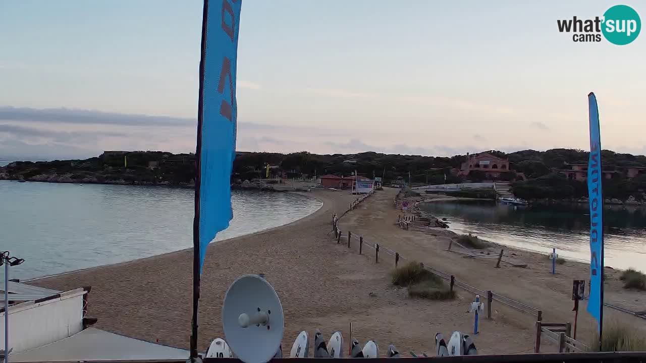 Isuledda webcam Porto Pollo Isola dei Gabbiani – Palau – Sardinia – Italy – Kitesurf Side