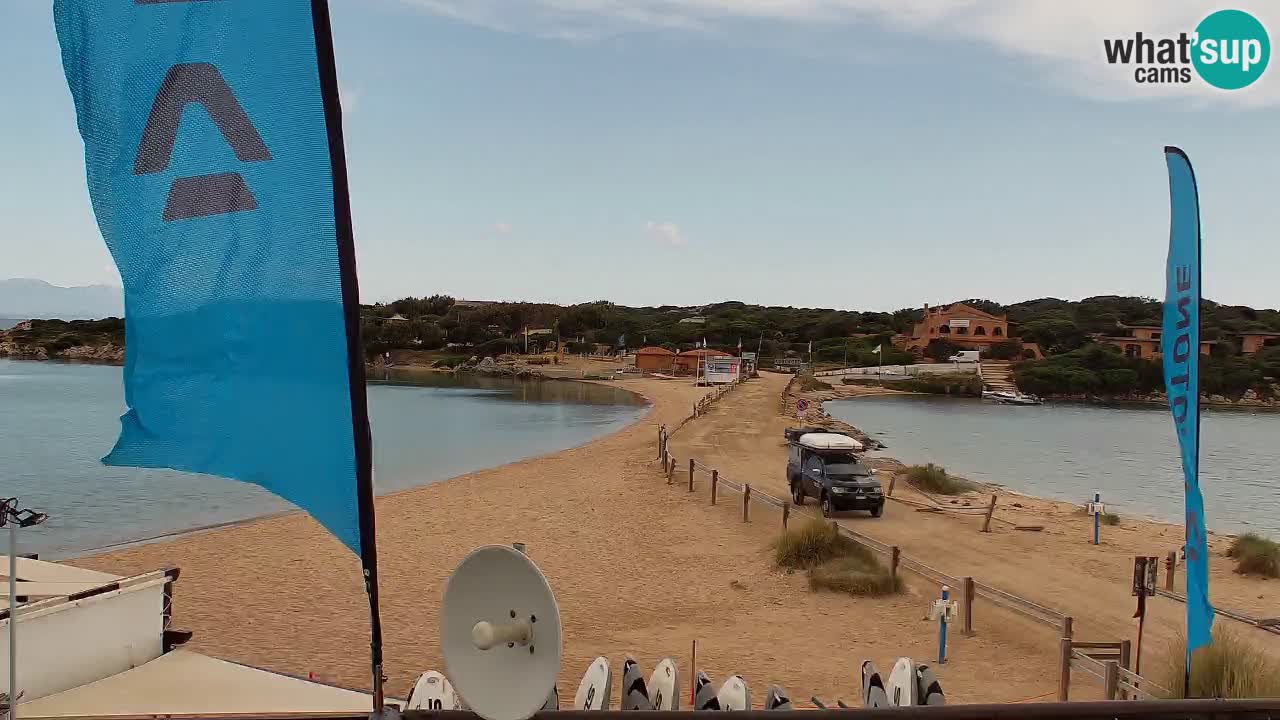 Isuledda webcam Porto Pollo Isola dei Gabbiani – Kitesurf Side – Palau – Sardinien – Italien
