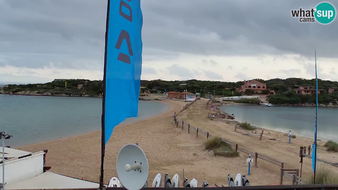 Isuledda webcam Porto Pollo Isola dei Gabbiani – Palau – Sardinia – Italy – Kitesurf Side